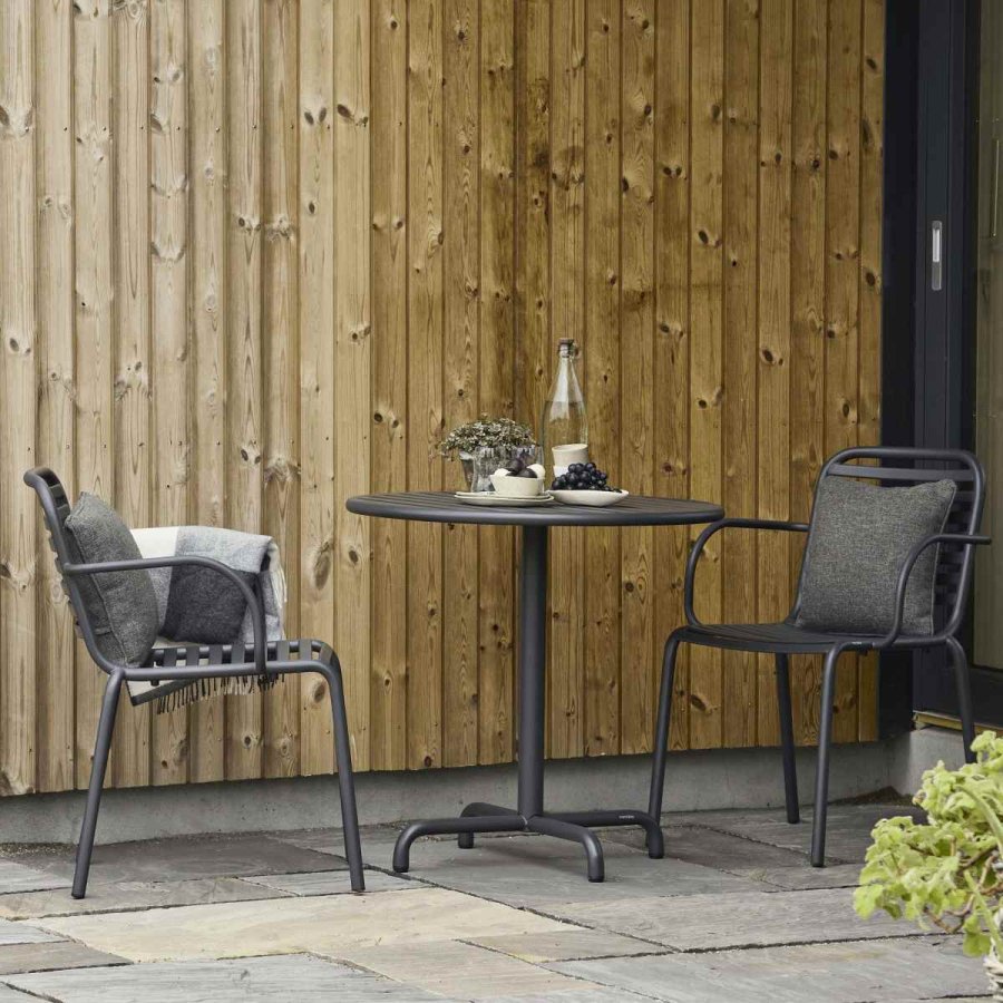 Mandalay Ivy Cafes�t m. 2 Ivy Pipe Stole �76 cm, Antracit