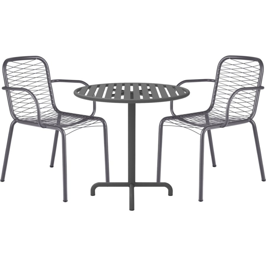 Mandalay Ivy Cafes�t m. 2 Ivy Wire Stole �76 cm, Antracit