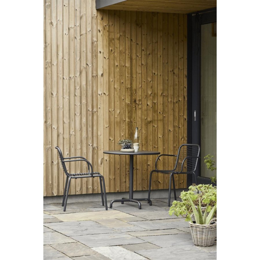 Mandalay Ivy Cafes�t m. 2 Ivy Wire Stole �76 cm, Antracit