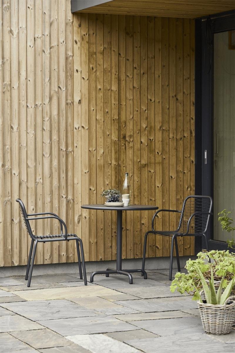 Mandalay Ivy Cafes�t m. 2 Ivy Wire Stole �76 cm, Antracit