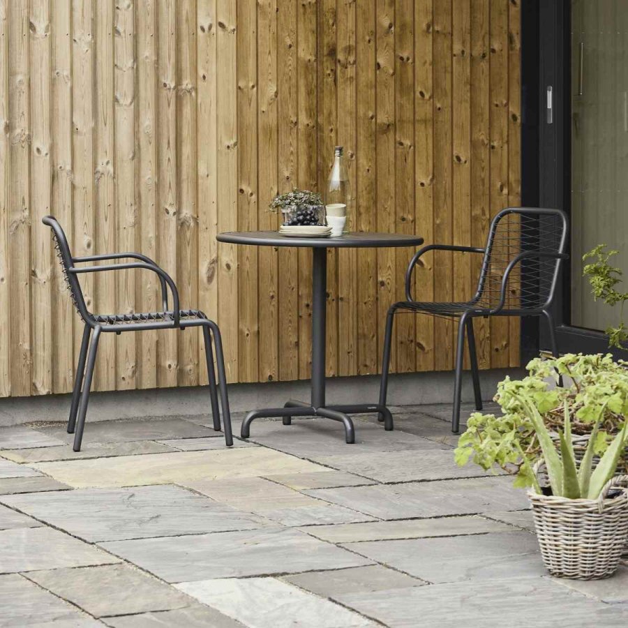 Mandalay Ivy Cafes�t m. 2 Ivy Wire Stole �76 cm, Antracit