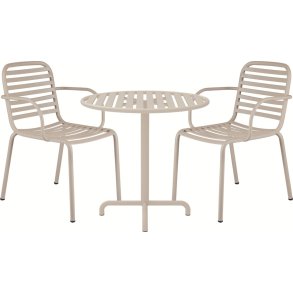 Mandalay Ivy Cafes�t m. 2 Ivy Pipe Stole �76 cm, Taupe