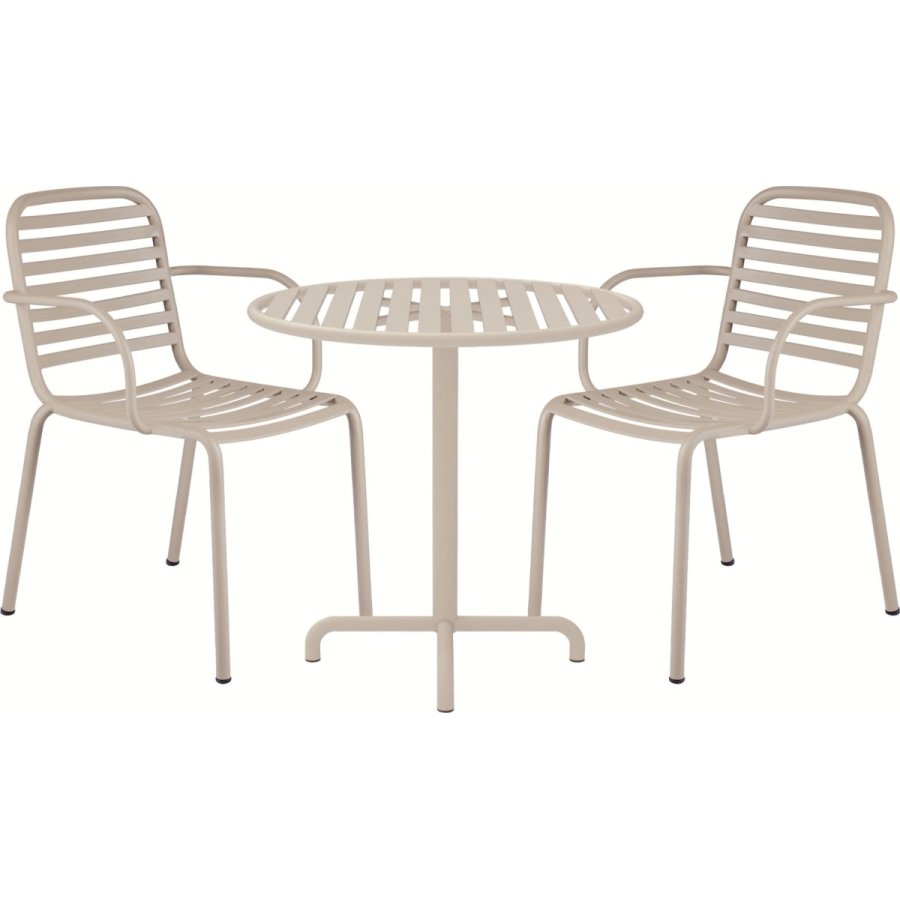 Mandalay Ivy Cafes�t m. 2 Ivy Pipe Stole �76 cm, Taupe