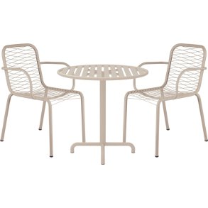 Mandalay Ivy Cafes�t m. 2 Ivy Wire Stole �76 cm, Taupe