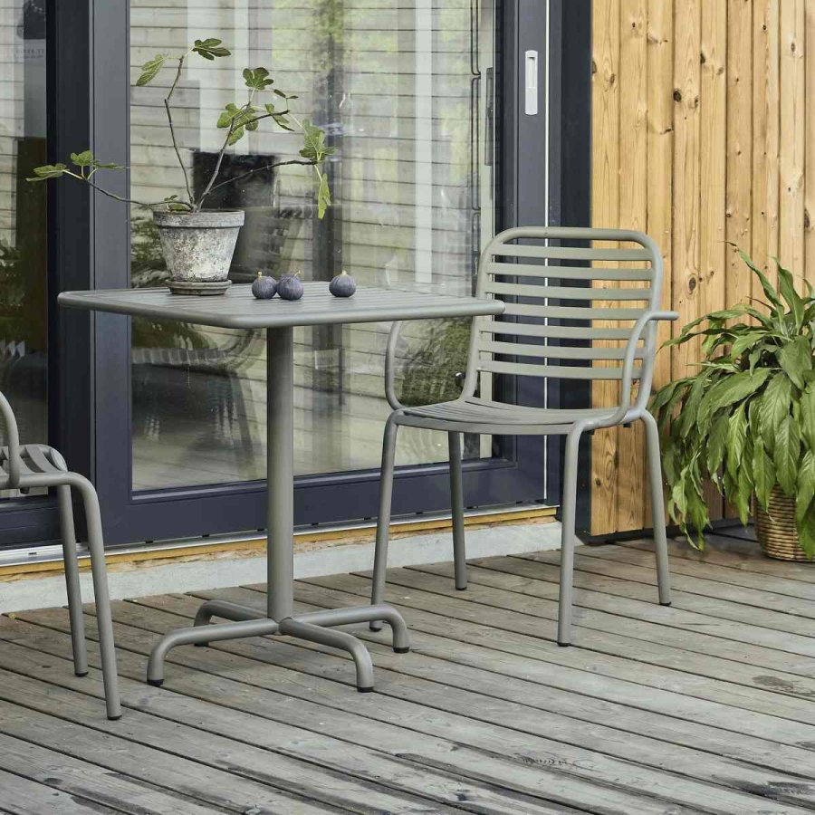 Mandalay Ivy Cafes�t m. 2 Ivy Pipe Stole 66 cm, Olivengr�n