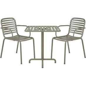 Mandalay Ivy Cafes�t m. 2 Ivy Pipe Stole 66 cm, Olivengr�n