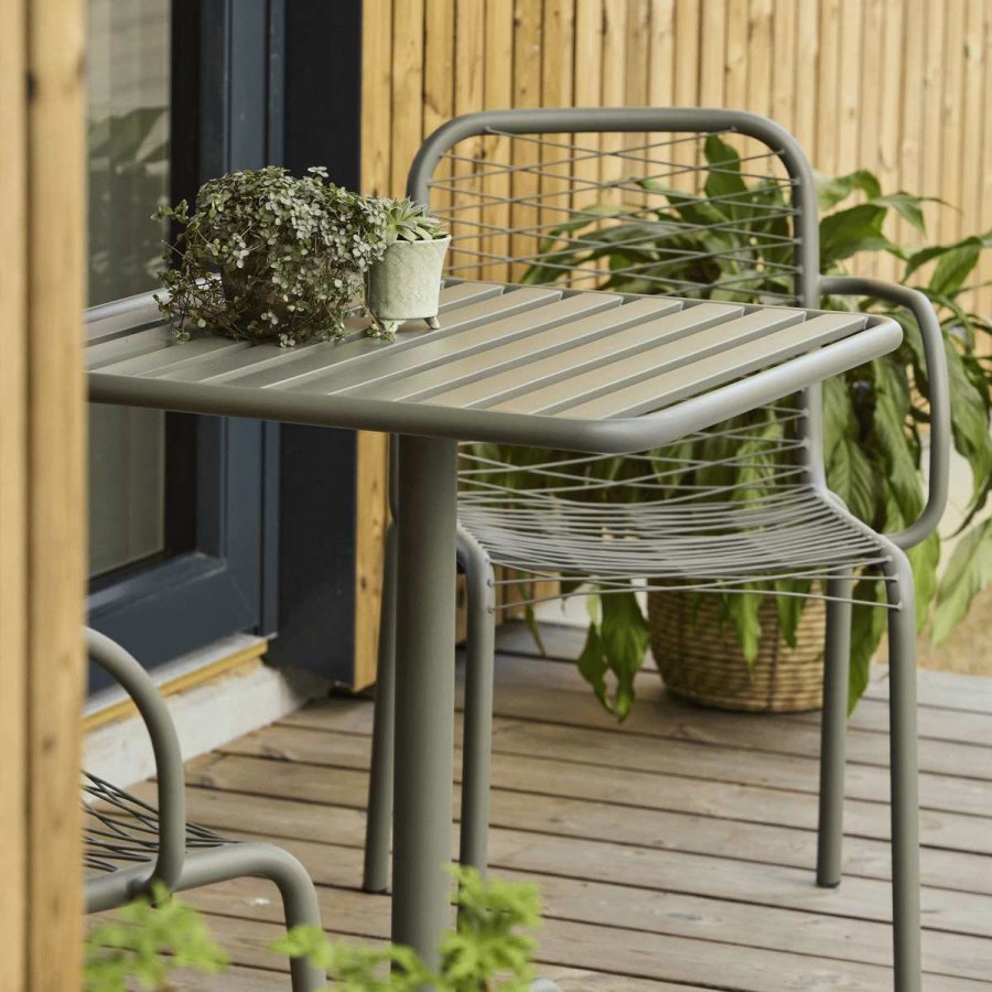 Mandalay Ivy Cafes�t m. 2 Ivy Wire Stole 66 cm, Olivengr�n