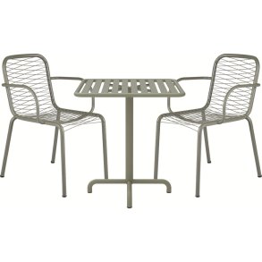 Mandalay Ivy Cafes�t m. 2 Ivy Wire Stole 66 cm, Olivengr�n