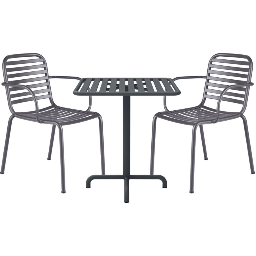 Mandalay Ivy Cafes�t m. 2 Ivy Pipe Stole 66 cm, Antracit