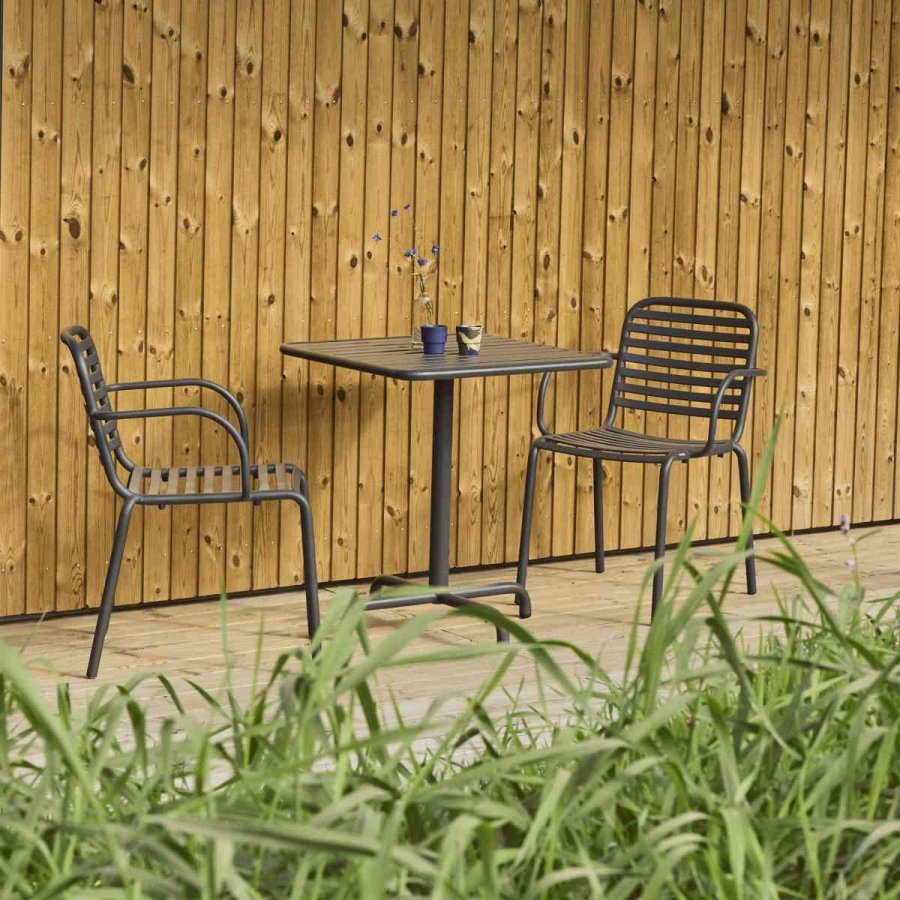 Mandalay Ivy Cafes�t m. 2 Ivy Pipe Stole 66 cm, Antracit