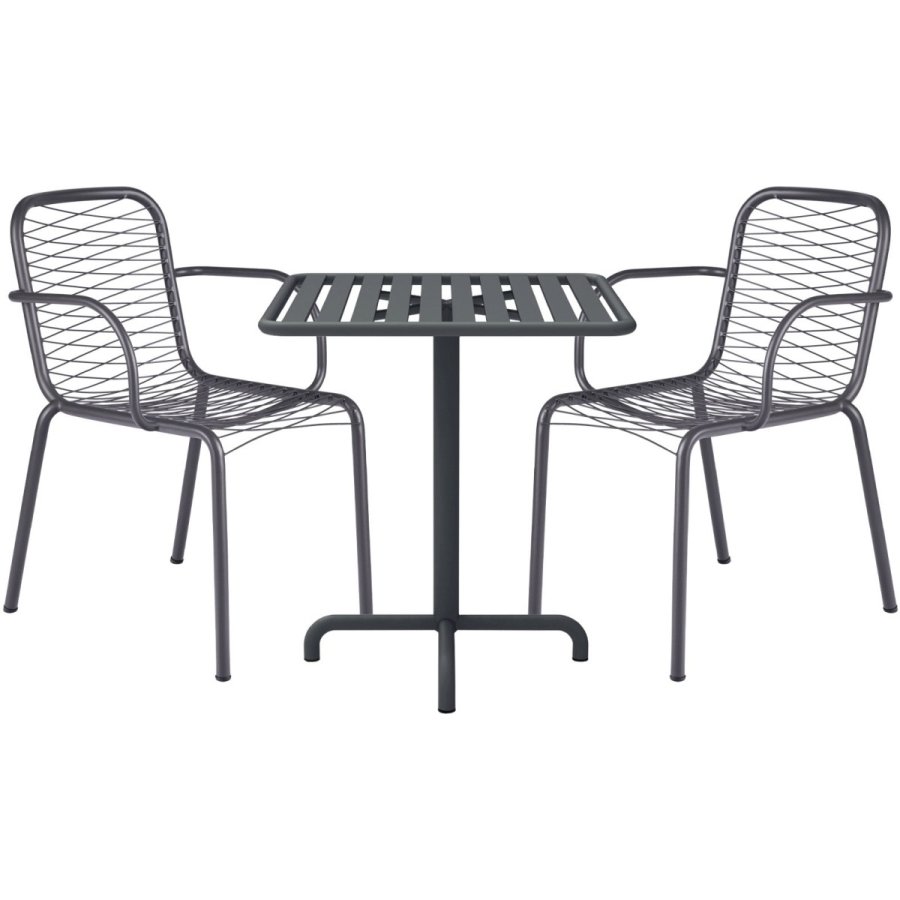 Mandalay Ivy Cafes�t m. 2 Ivy Wire Stole 66 cm, Antracit