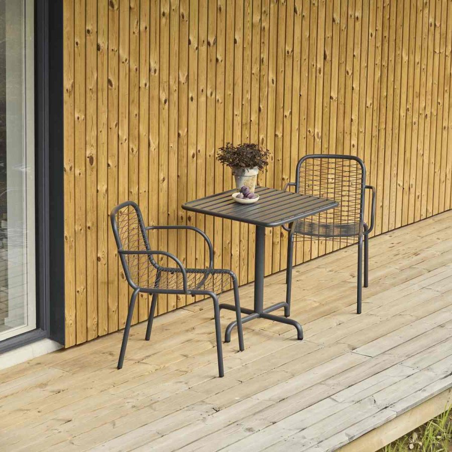 Mandalay Ivy Cafes�t m. 2 Ivy Wire Stole 66 cm, Antracit