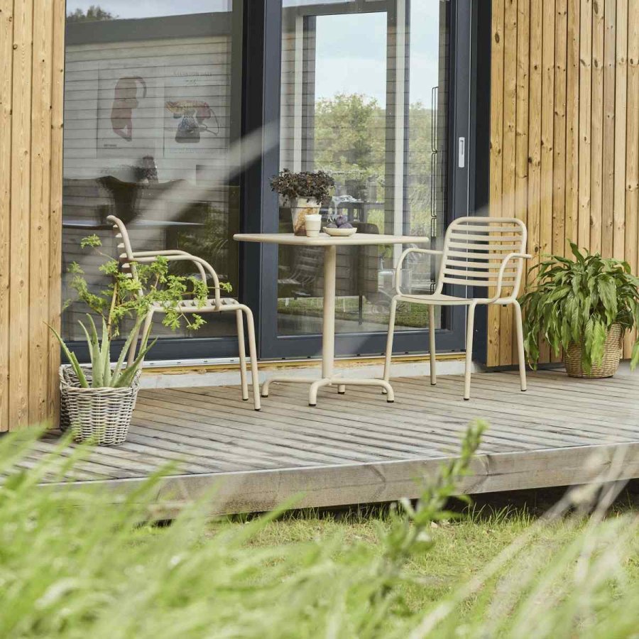 Mandalay Ivy Cafes�t m. 2 Ivy Pipe Stole 66 cm, Taupe