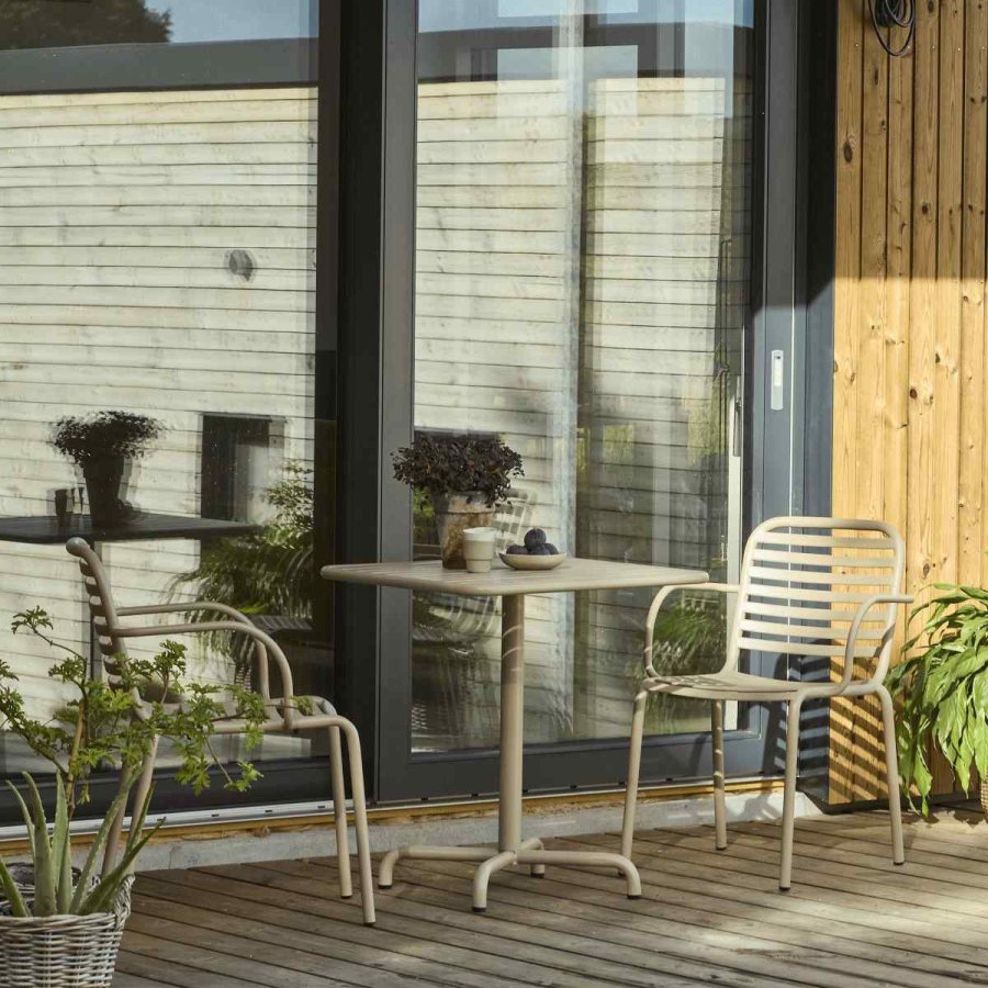 Mandalay Ivy Cafes�t m. 2 Ivy Pipe Stole 66 cm, Taupe