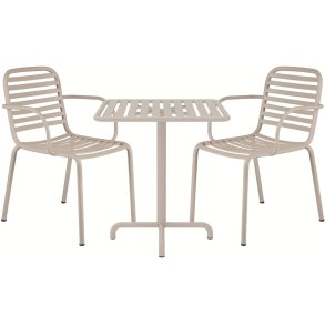 Mandalay Ivy Cafes�t m. 2 Ivy Pipe Stole 66 cm, Taupe