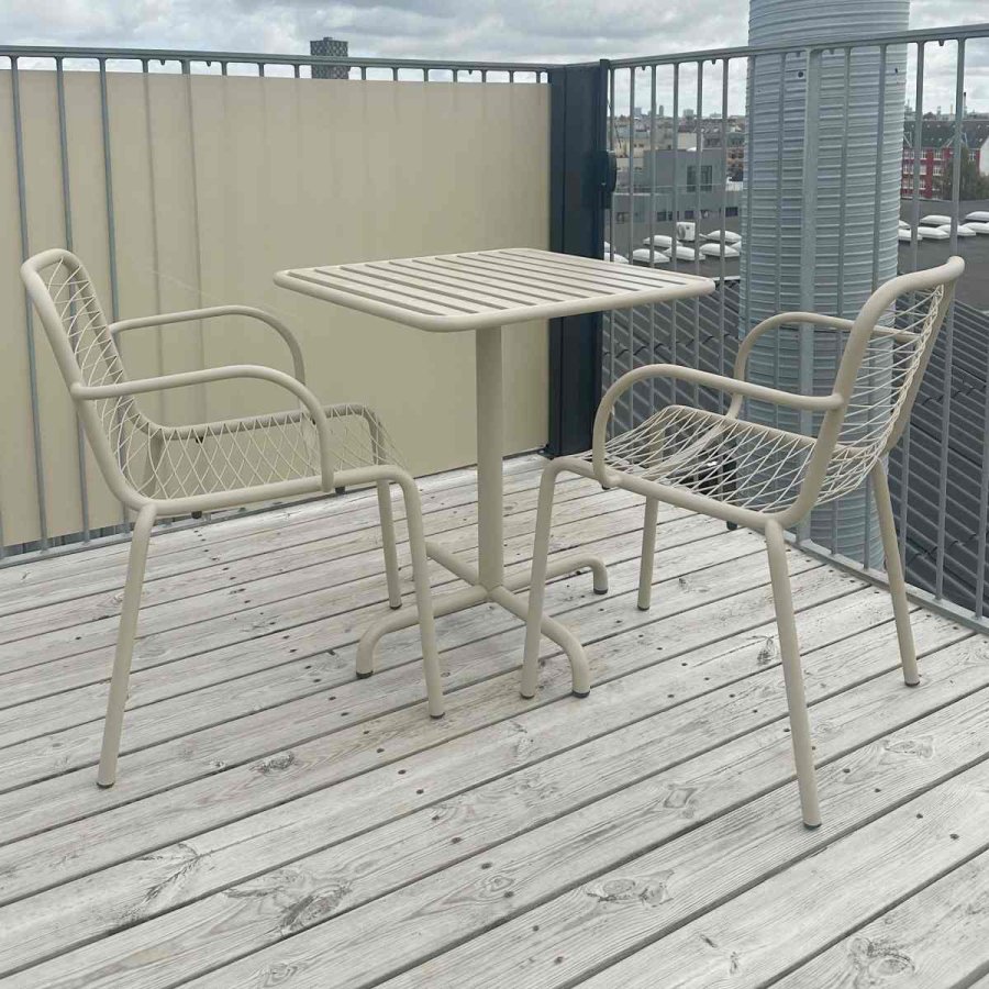 Mandalay Ivy Cafes�t m. 2 Ivy Wire Stole 66 cm, Taupe