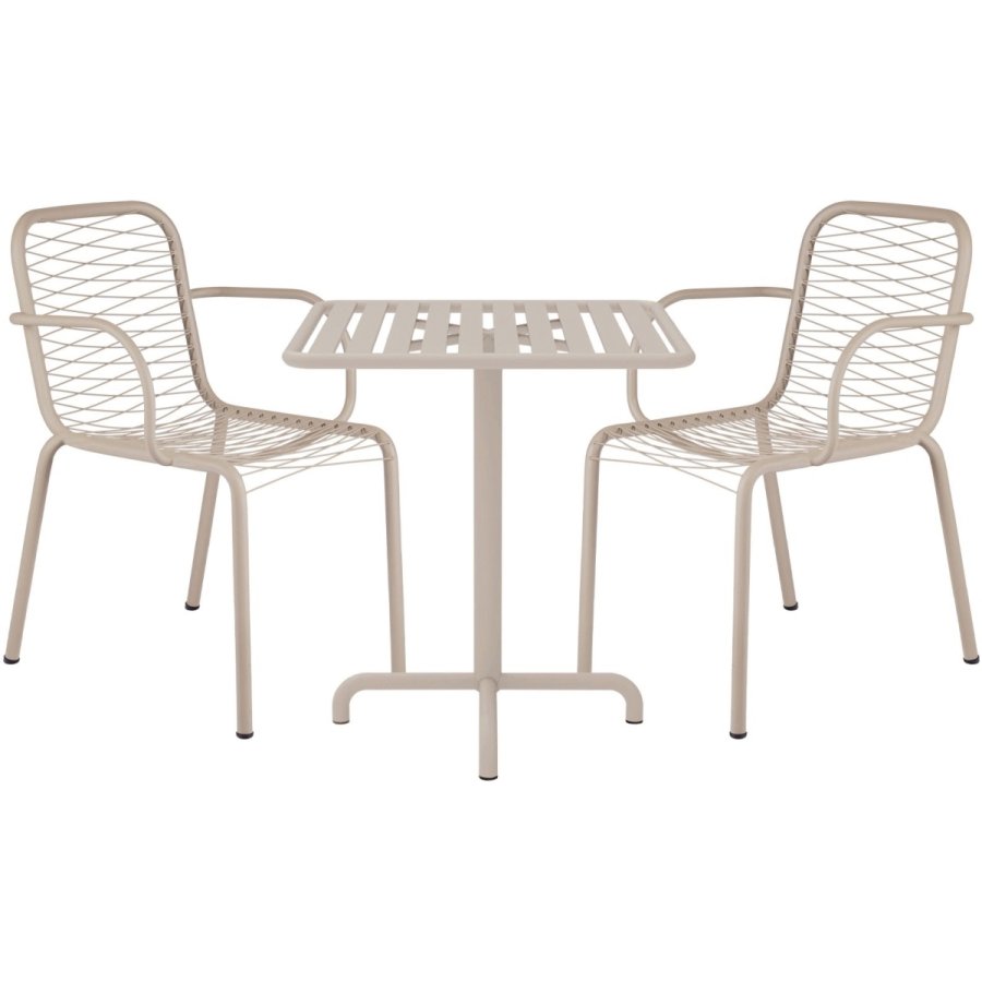 Mandalay Ivy Cafes�t m. 2 Ivy Wire Stole 66 cm, Taupe