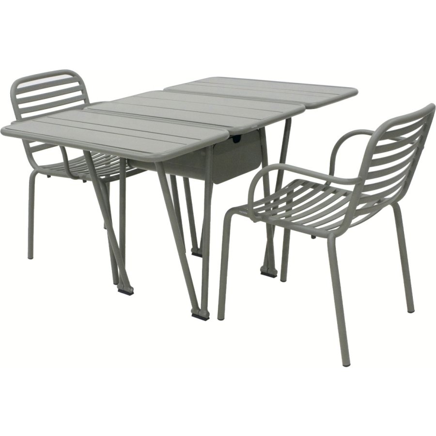 Mandalay Ivy Havem�bels�t Klapbord m. Ivy Pipe 2 Stole, Olivengr�n