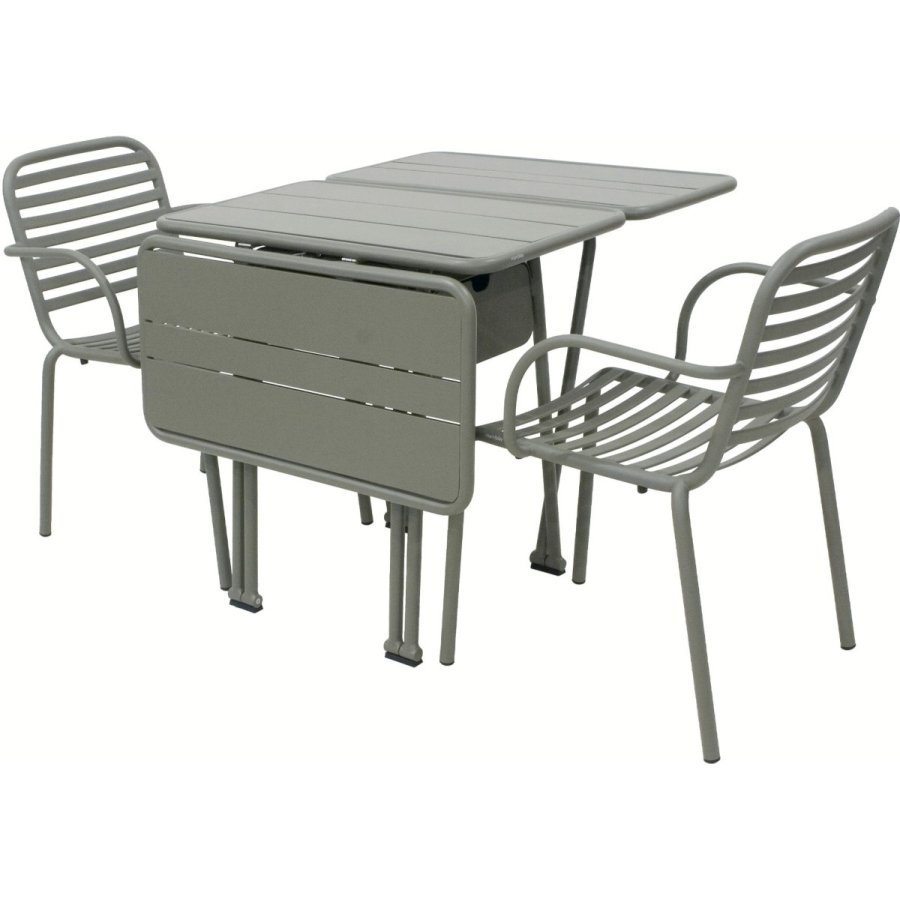 Mandalay Ivy Havem�bels�t Klapbord m. Ivy Pipe 2 Stole, Olivengr�n