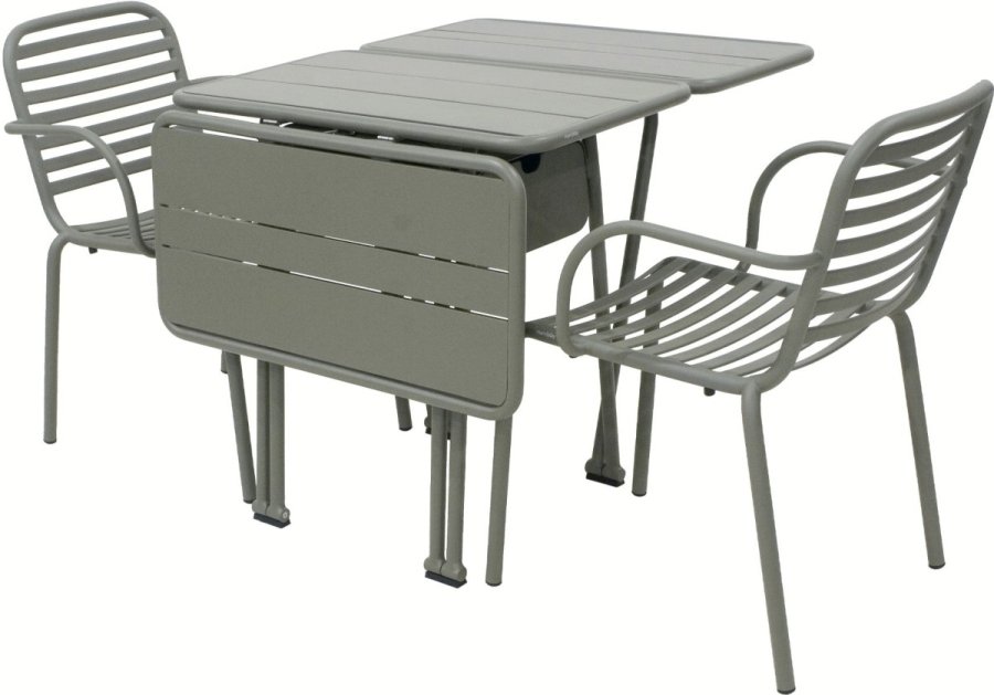 Mandalay Ivy Havem�bels�t Klapbord m. Ivy Pipe 2 Stole, Olivengr�n