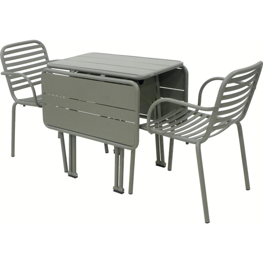 Mandalay Ivy Havem�bels�t Klapbord m. Ivy Pipe 2 Stole, Olivengr�n