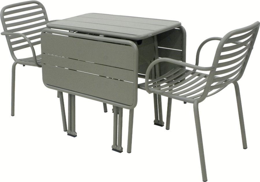 Mandalay Ivy Havem�bels�t Klapbord m. Ivy Pipe 2 Stole, Olivengr�n