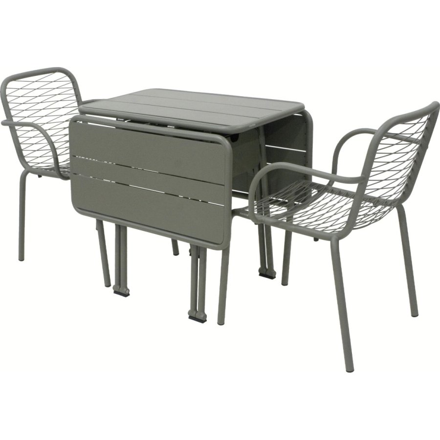 Mandalay Ivy Havem�bels�t Klapbord m. 2 Ivy Wire Stole, Olivengr�n