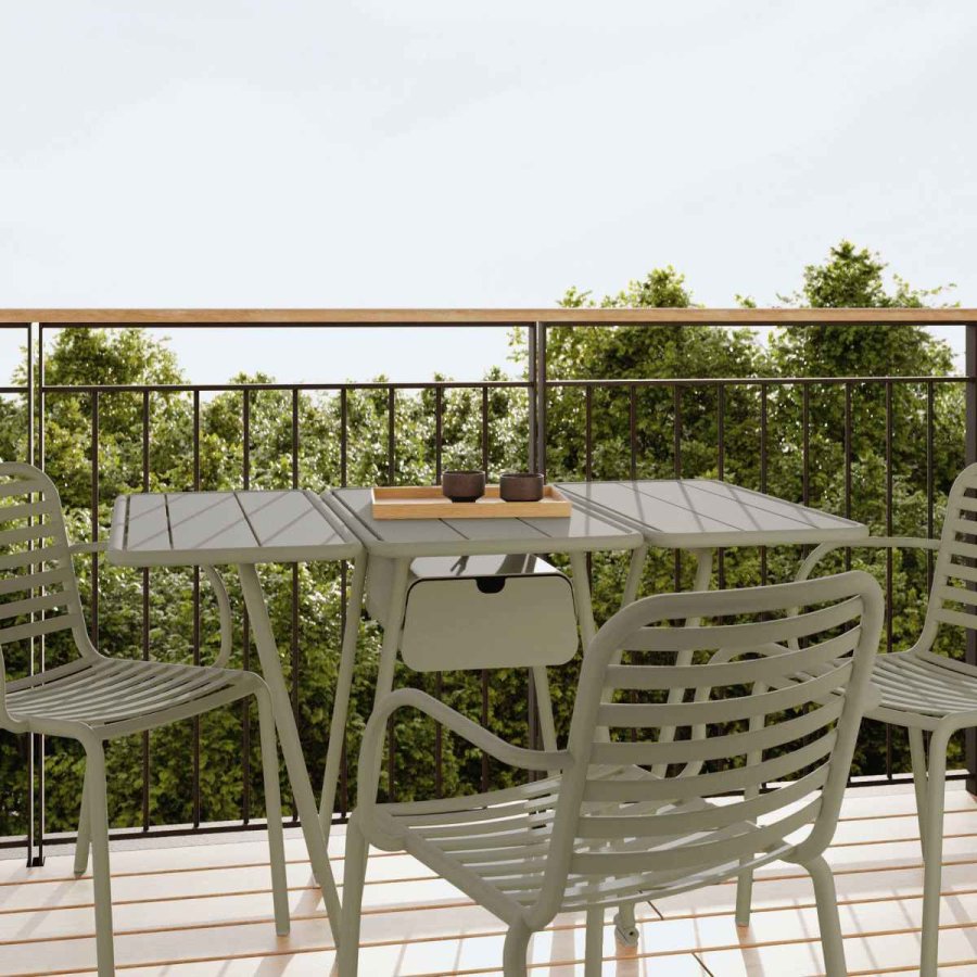 Mandalay Ivy Klapbord, Olivengr�n