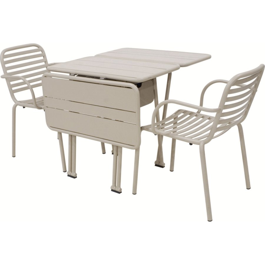 Mandalay Ivy Havem�bels�t Klapbord m. 2 Ivy Pipe Stole, Taupe