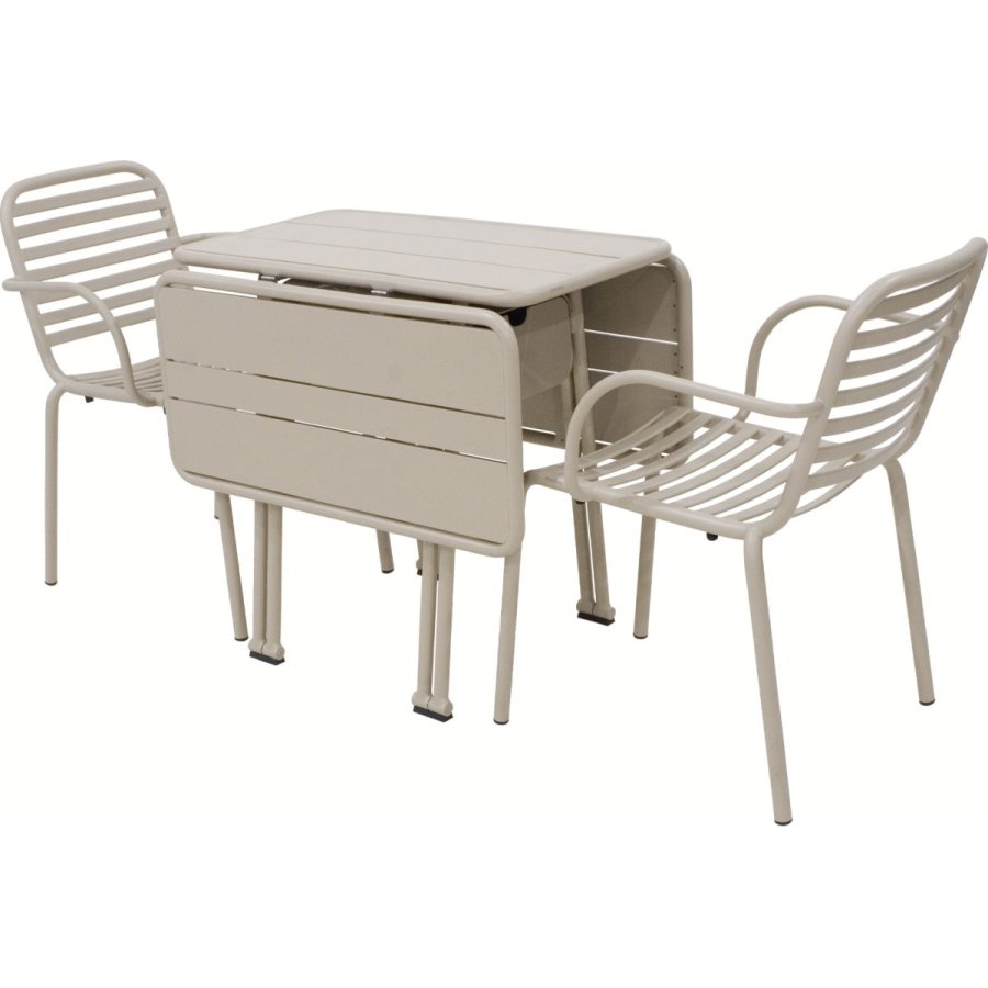 Mandalay Ivy Havem�bels�t Klapbord m. 2 Ivy Pipe Stole, Taupe