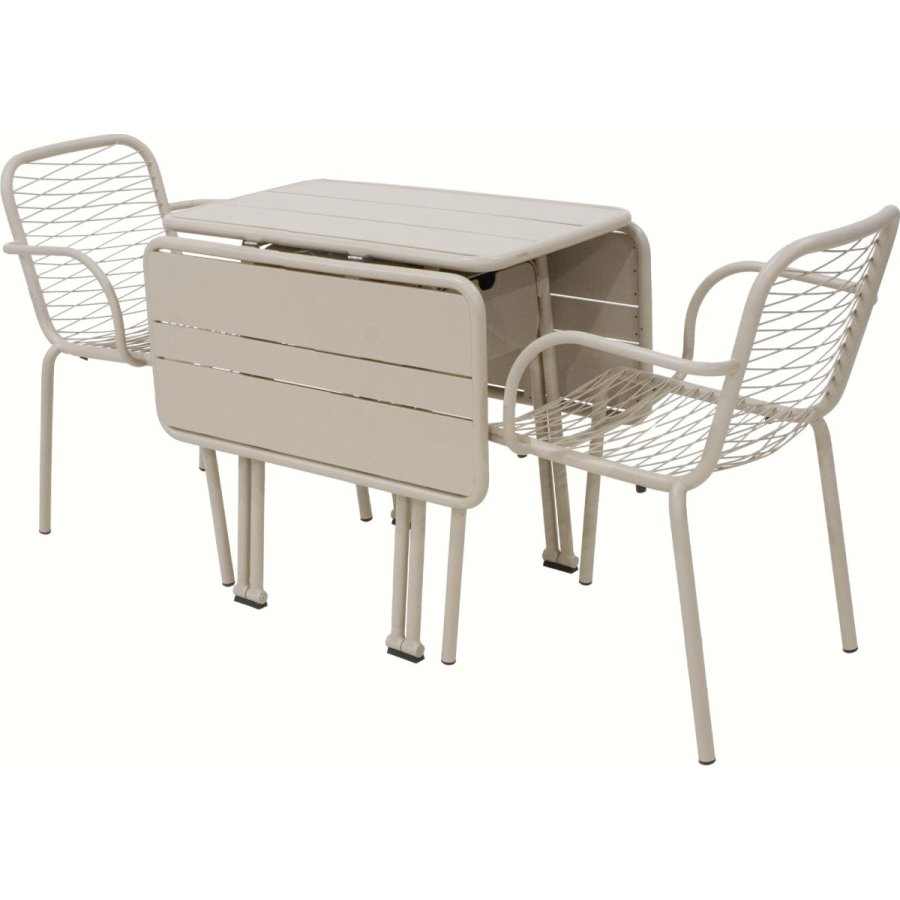 Mandalay Ivy Havem�bels�t Klapbord m. 2 Ivy Wire Stole, Taupe