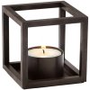 Audo Kubus T Lysestage H7 cm, Bruneret Kobber