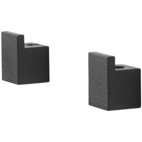 Audo Copenhagen Kubus Vgophng 2 stk, Sort