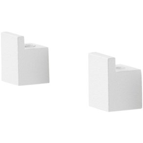 Audo Copenhagen Kubus Vgophng 2 stk, Hvid