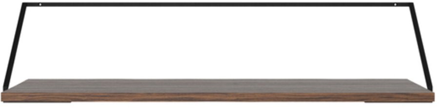 Audo Rail Schreibtisch 92 cm, Eiche dunkel gebeizt