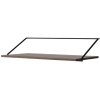 Audo Rail Schreibtisch 92 cm, Eiche dunkel gebeizt