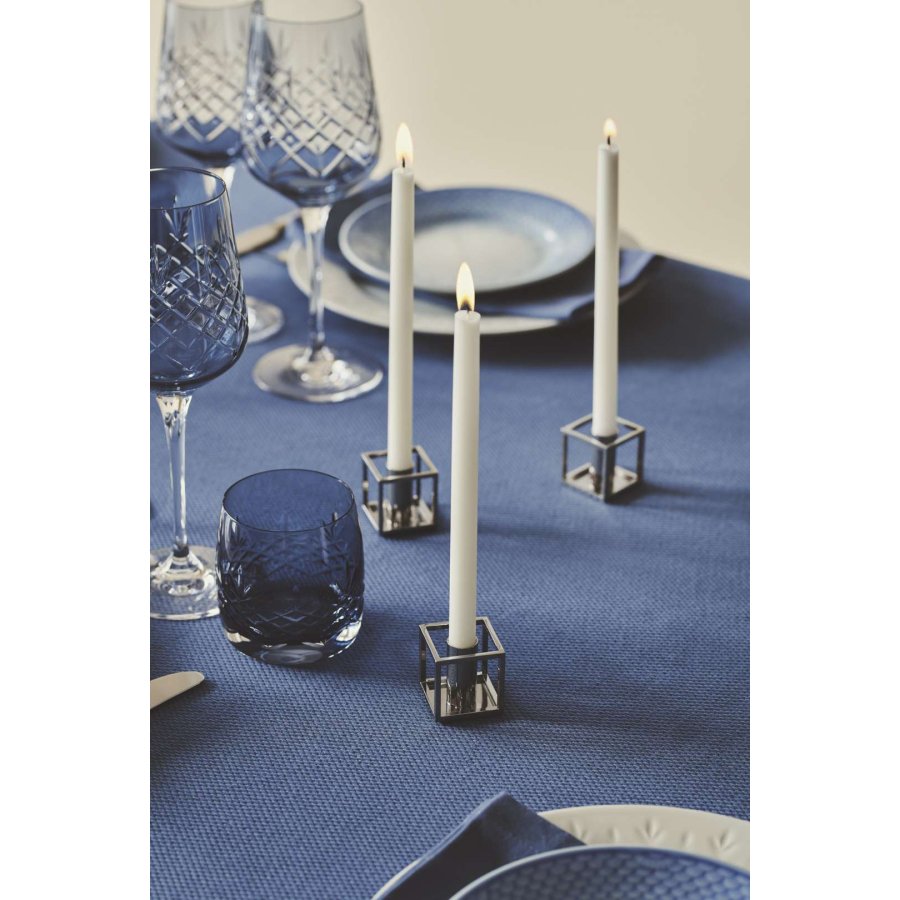 Audo Kubus Micro Lysestage 2 stk. H3,65 cm, Nikkelbelagt