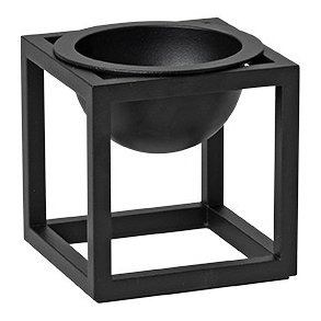 Audo Copenhagen Kubus Skål 7 cm, Sort
