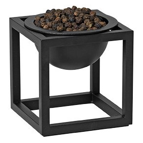 Audo Copenhagen Kubus Skål 7 cm, Sort