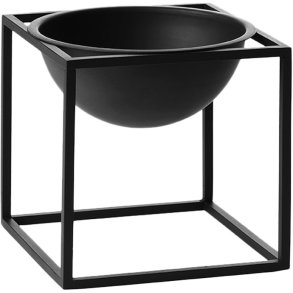 Audo Copenhagen Kubus Skål 14 cm, Sort