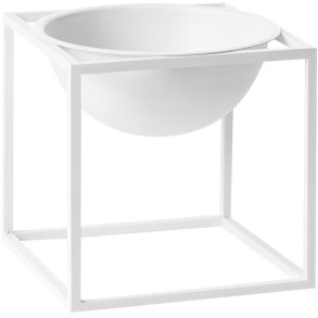 Audo Copenhagen Kubus Skål 14 cm, Hvid