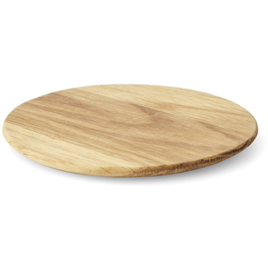 Audo NNDW Teller 2 St. 11,4 cm, Geltes Holz