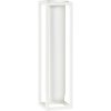 Audo Kubus Flora Vase H24 cm, Hvid