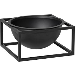 Audo Copenhagen Kubus Centerpiece Skål 14 cm, Sort