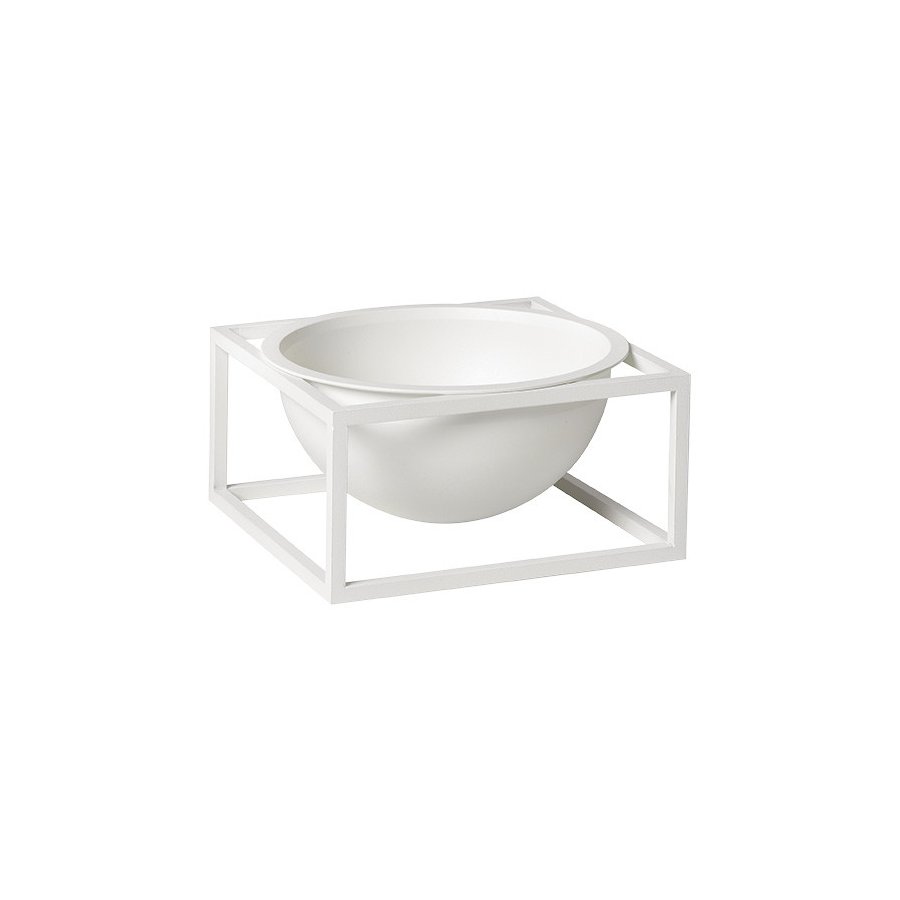 Audo Kubus Centerpiece Schale 14 cm, Wei