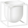 Audo Kubus 14 Urtepotte H14 cm, Hvid