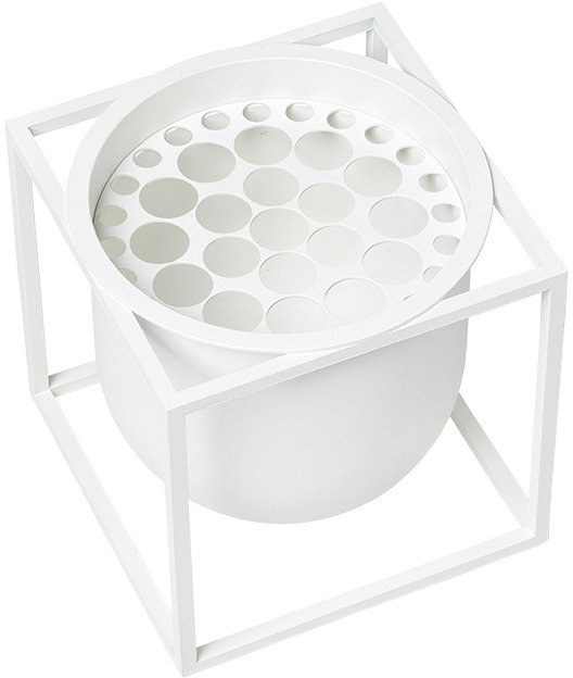 Audo Kubus 14 Urtepotte H14 cm, Hvid