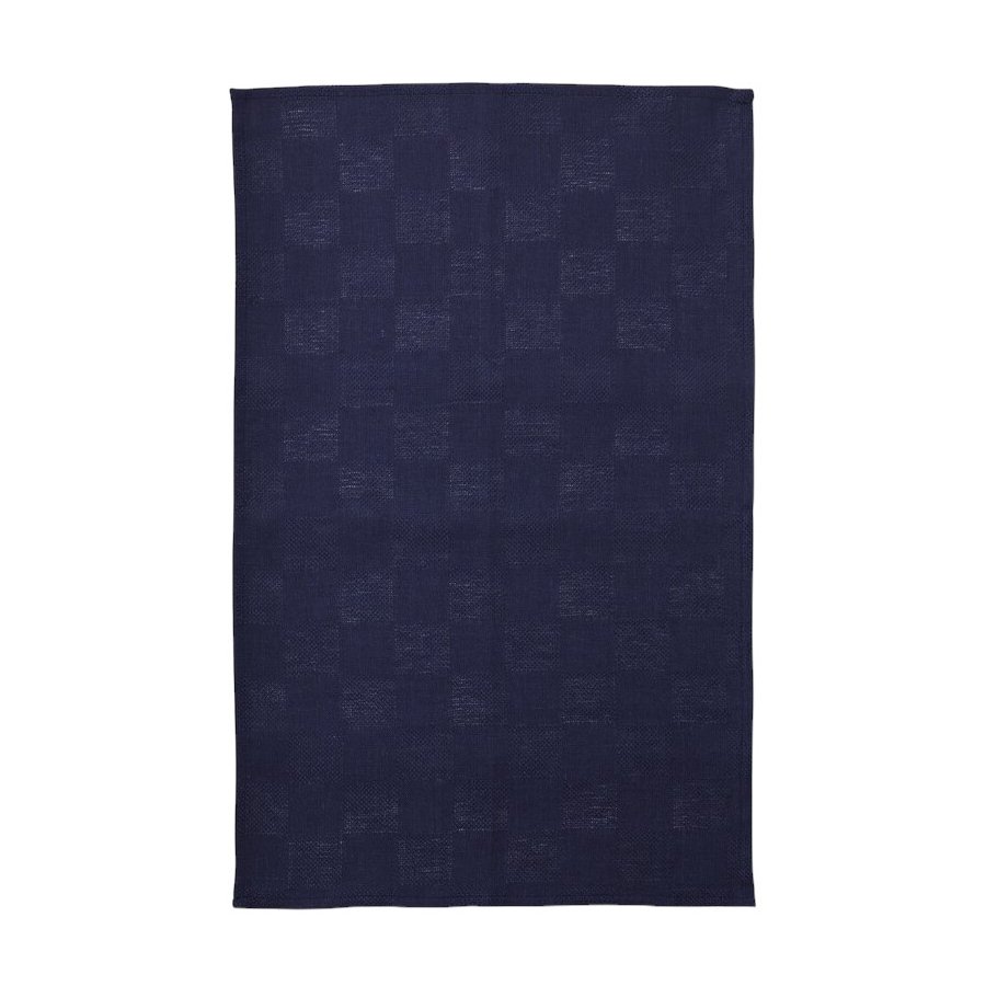 Audo Papilio Geschirrtuch 2er Set. 64x40 cm, Indigo/Wei