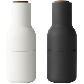 Audo Copenhagen Salt- og Peberkvrnst 20,5 cm, Ash/Carbon