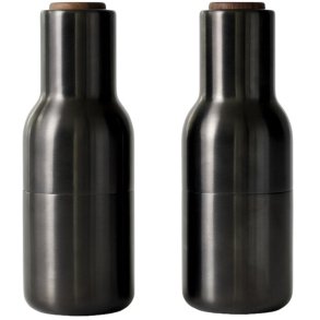 Audo Copenhagen Salt- og Peberkværnsæt 20,5 cm, Bronzed Brass